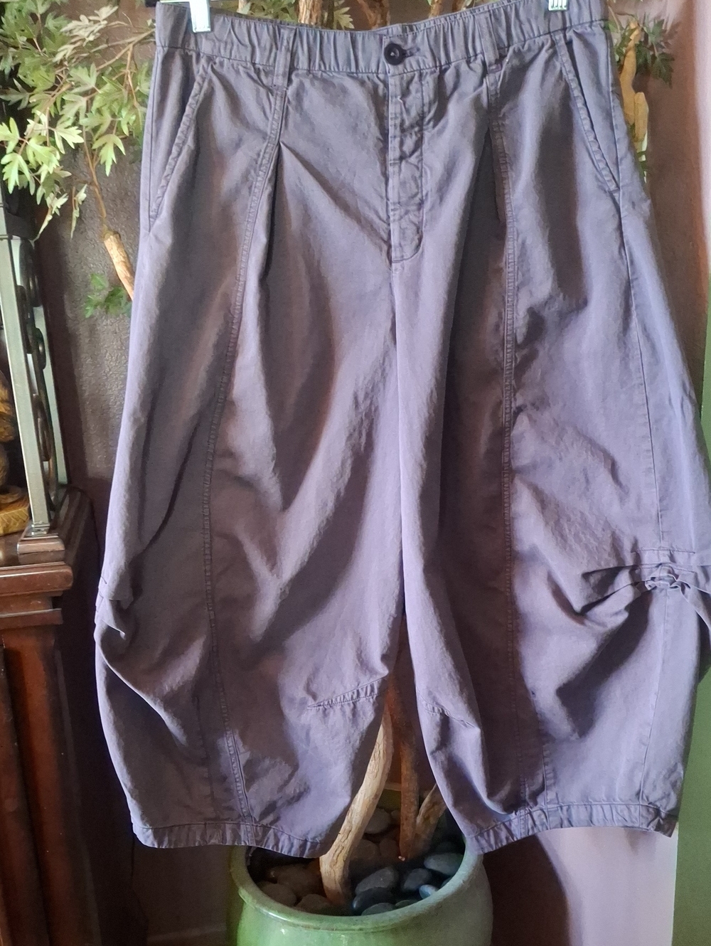 Free People Women's Balloon Pants in Lavender Gray Size Medium